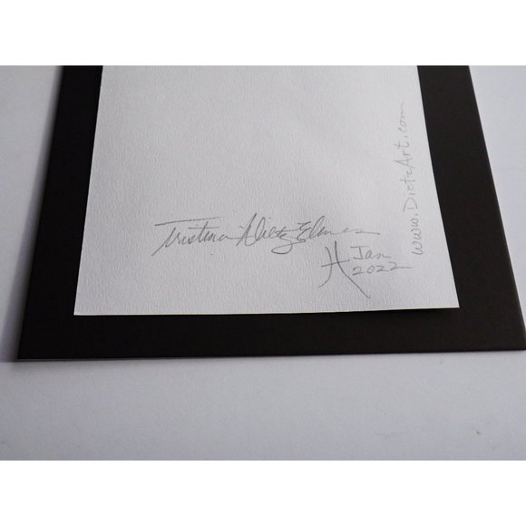 Original Art “IAm... 1” Handmade Watercolor Artwork by Tristina Dietz Elmes 8x10 - Picture 3 of 3